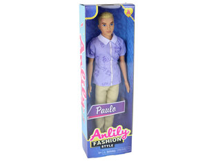 Leļļu zēns Paulo gaišā kreklā cena un informācija | Rotaļlietas meitenēm | 220.lv
