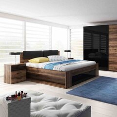 Кровать Hakano Oratorio, 180х200 см, коричневая цена и информация | Кровати | 220.lv