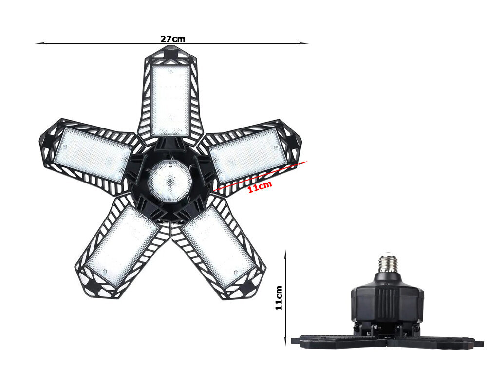 E27 LED saliekama griestu lampa darbnīcai цена и информация | Āra apgaismojums | 220.lv