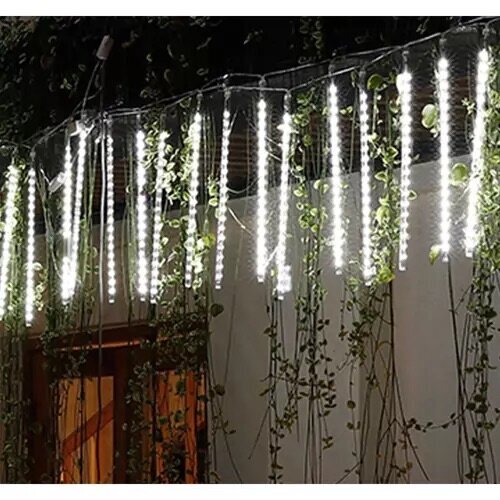LED lampas - meteorīti 36 LED, 50 cm, auksti balts cena un informācija | Ziemassvētku lampiņas, LED virtenes | 220.lv