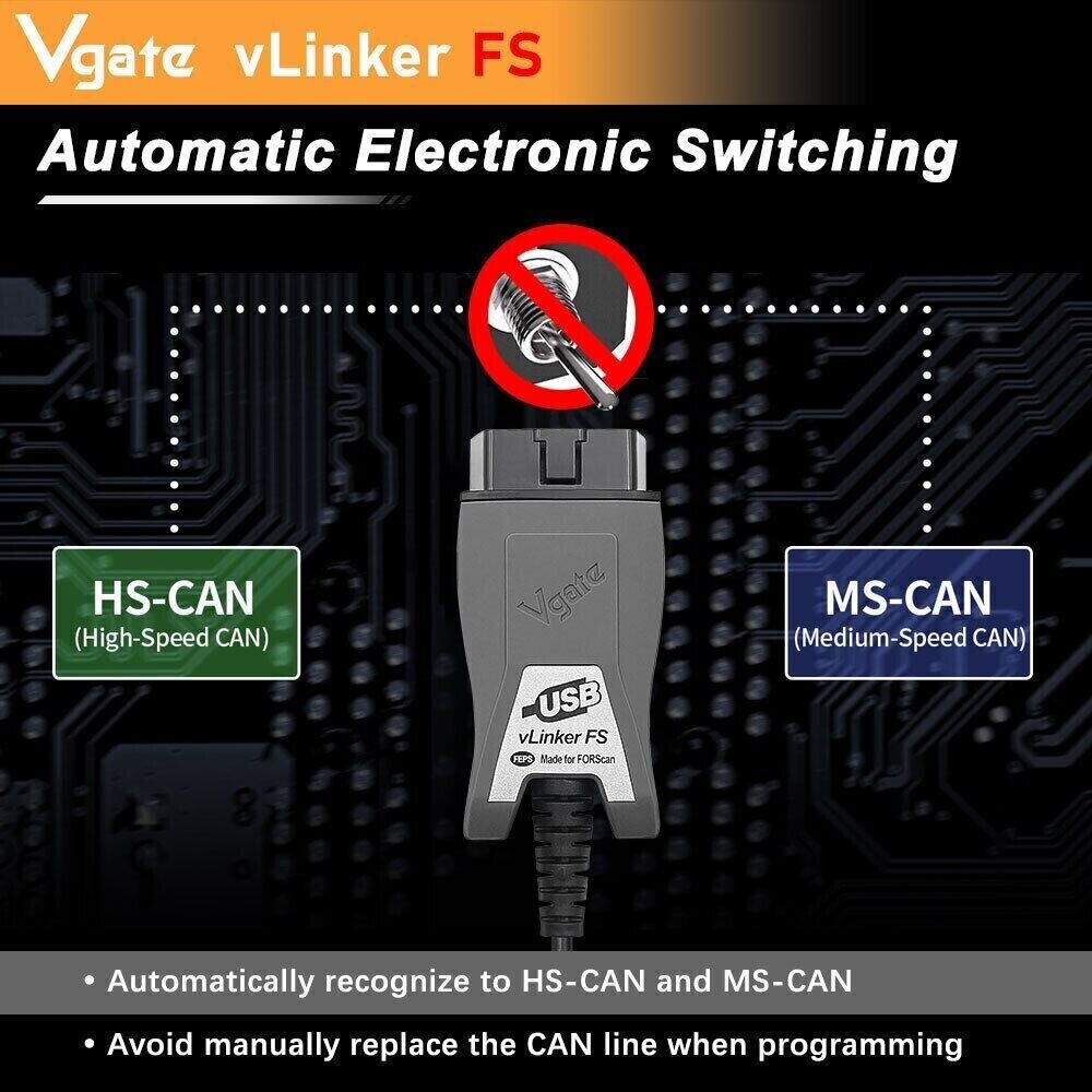 Vgate vLinker FS USB цена и информация | Auto piederumi | 220.lv