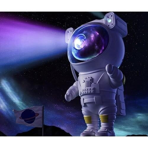 Izoxis Nakts lampa ar projektoru LED Astronaut cena un informācija | Lampas bērnu istabai | 220.lv