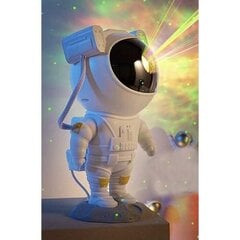 Izoxis Nakts lampa ar projektoru LED Astronaut цена и информация | Детские светильники | 220.lv