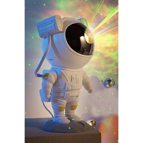 Izoxis Nakts lampa ar projektoru LED Astronaut cena un informācija | Lampas bērnu istabai | 220.lv