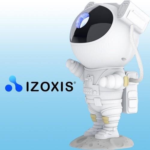 Izoxis Nakts lampa ar projektoru LED Astronaut цена и информация | Lampas bērnu istabai | 220.lv