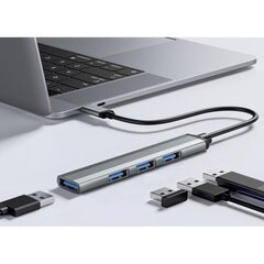 USB adapteris 4x USB cena un informācija | Adapteri un USB centrmezgli | 220.lv