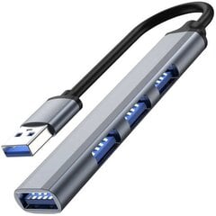 USB adapteris 4x USB цена и информация | Адаптеры и USB разветвители | 220.lv