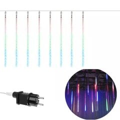 LED lampiņu aizkari 288 LED, 50 cm - RGB цена и информация | Гирлянды | 220.lv