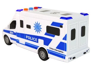 Полицейская машина со звуковыми и световыми эффектами, синяя цена и информация | Игрушки для мальчиков | 220.lv
