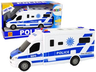 Policijas automašīna ar skaņas/gaismas efektiem, zila cena un informācija | Rotaļlietas zēniem | 220.lv