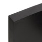 vidaXL galda virsma, tumši pelēka, 180x50x6 cm, ozola masīvkoks cena un informācija | Virsmas galdiem | 220.lv