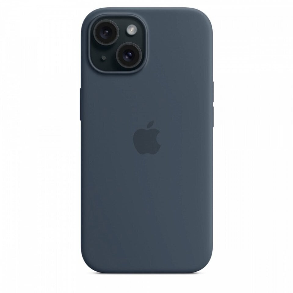 Apple Silicone Case MagSafe MT0N3ZM/A Storm Blue цена и информация | Telefonu vāciņi, maciņi | 220.lv