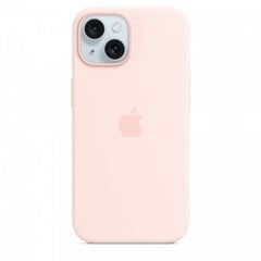 Apple Silicone Case MagSafe MT0U3ZM/A Light Pink цена и информация | Apple Мобильные телефоны и аксессуары | 220.lv