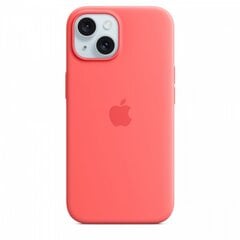 Apple iPhone 15 Silicone Case with MagSafe - Guava MT0V3ZM/A цена и информация | Чехлы для телефонов | 220.lv