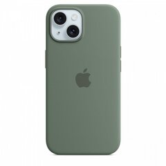 Apple iPhone 15 Silicone Case with MagSafe - Cypress MT0X3ZM/A цена и информация | Чехлы для телефонов | 220.lv