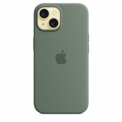 Apple iPhone 15 Silicone Case with MagSafe - Cypress MT0X3ZM/A цена и информация | Чехлы для телефонов | 220.lv