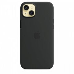 Apple iPhone 15 Plus Silicone Case with MagSafe - Black MT103ZM/A цена и информация | Чехлы для телефонов | 220.lv