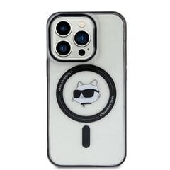 CG Mobile Karl Lagerfeld MagSafe Case KLHMP15MHCHNOTK cena un informācija | Telefonu vāciņi, maciņi | 220.lv