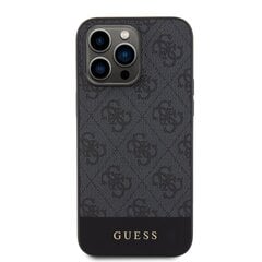 Guess PU 4G Stripe MagSafe Case for iPhone 15 Pro Max Black цена и информация | Чехлы для телефонов | 220.lv