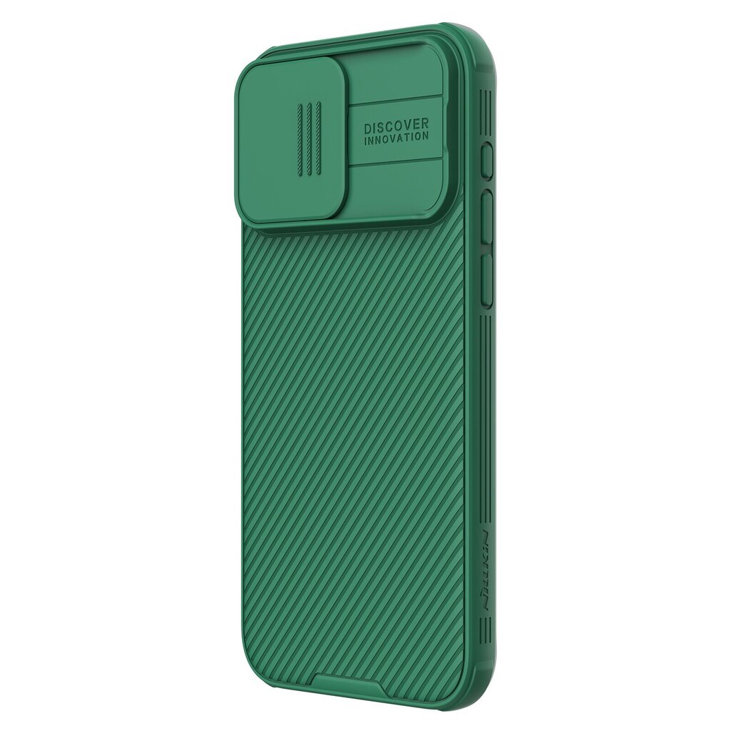 Nillkin CamShield PRO Hard Case for Apple iPhone 15 Pro Max Deep Green цена  | 220.lv