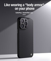 Nillkin CarboProp Aramid Case for Apple iPhone 14 Pro Max Black цена и информация | Чехлы для телефонов | 220.lv