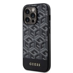 Guess PU G Cube MagSafe Case for iPhone 15 Pro Black цена и информация | Чехлы для телефонов | 220.lv