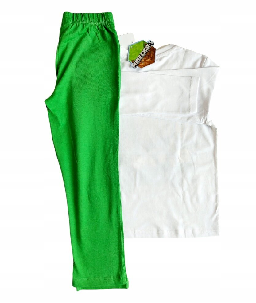 Bērnu pidžama Minecraft, zaļa cena un informācija | Zēnu pidžamas, halāti | 220.lv