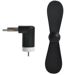 Mini ventilators - microUSB cena un informācija | Ventilatori | 220.lv