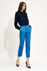 Темно-синяя блуза с бантом - B142 цена и информация | Женские блузки, рубашки | 220.lv