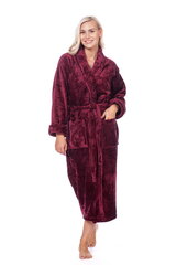 Халат женский из бамбукового волокна Elite Bamboo, бордовый цена и информация | Женские халаты | 220.lv