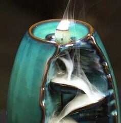 Keramikas svečturis - ūdenskritums cena un informācija | Sveces un svečturi | 220.lv