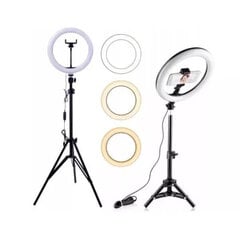 LED Tripod Light Ring F-260 цена и информация | Осветительное оборудование для фотосъемок | 220.lv