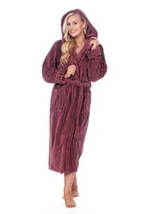 Халат из бамбукового волокна с капюшоном для женщин Elite Bamboo, фиолетовый цена и информация | Женские халаты | 220.lv