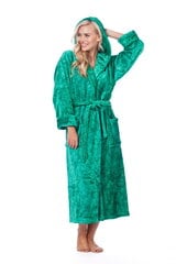 Халат из бамбукового волокна с капюшоном для женщин Elite Bamboo, зеленый цена и информация | Женские халаты | 220.lv
