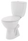 Cersanit WC kompaktpods ar vāku MITO, horizontālais izvads cena un informācija | Tualetes podi | 220.lv