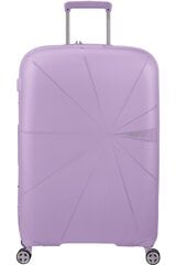 American Tourister средний чемодан  Starvibe Spinner Digital Lavender M 67 см, цена и информация | Чемоданы, дорожные сумки  | 220.lv