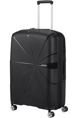 Vidējs koferis American Tourister Starvibe, M, melns цена и информация | Чемоданы, дорожные сумки | 220.lv