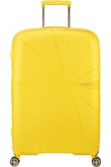 American Tourister большой чемодан  Starvibe Spinner Electric Lemon L, 77cm цена и информация | Чемоданы, дорожные сумки | 220.lv