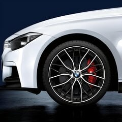BMW F30 F30 F31 F10 F11 E60 E60 E90 vieglmetāla riteņu centra rumbas vāciņš oriģināls cena un informācija | BMW Auto preces | 220.lv