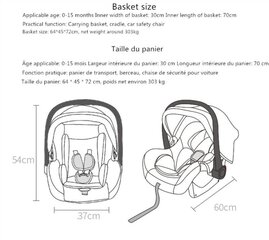 3in1 transformējami bērnu rati cena un informācija | Bērnu rati | 220.lv