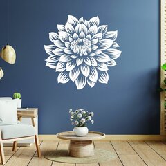Большая виниловая налейка на стену в виде цветка, 120 x 120 см цена и информация | Декоративные наклейки | 220.lv