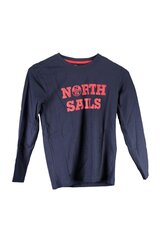 T-krekls zēniem North Sails, zils цена и информация | Рубашки для мальчиков | 220.lv