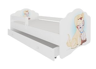 Bērnu gulta Adrk Furniture Casimo, 70x140 cm, dažādas krāsas cena un informācija | Bērnu gultas | 220.lv