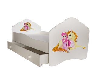 Bērnu gulta Adrk Furniture Casimo, 80x160 cm, dažādas krāsas cena un informācija | Bērnu gultas | 220.lv