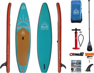 Piepūšamais airu dēlis Ulappa Fusion Tyyni 11´8 SUP, 300x76 cm цена и информация | SUP доски, водные лыжи, водные аттракционы | 220.lv