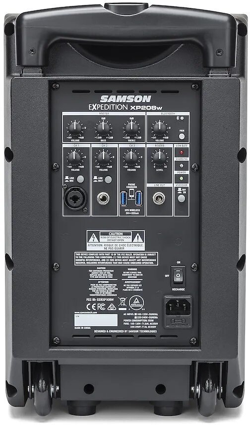PA sistēma Samson Expedition XP208W цена и информация | Mūzikas instrumentu piederumi | 220.lv