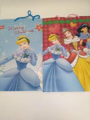 Dāvanu maisiņš Disney Princess Xmas, M цена и информация | Упаковочные материалы для подарков | 220.lv