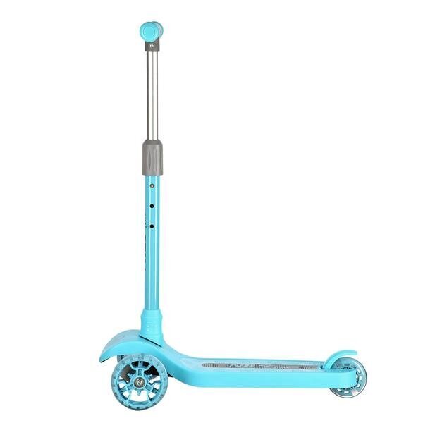 Trīsriteņu skrejritenis Scooter Nils Fun HLB09 Turquoise, zils цена и информация | Skrejriteņi | 220.lv