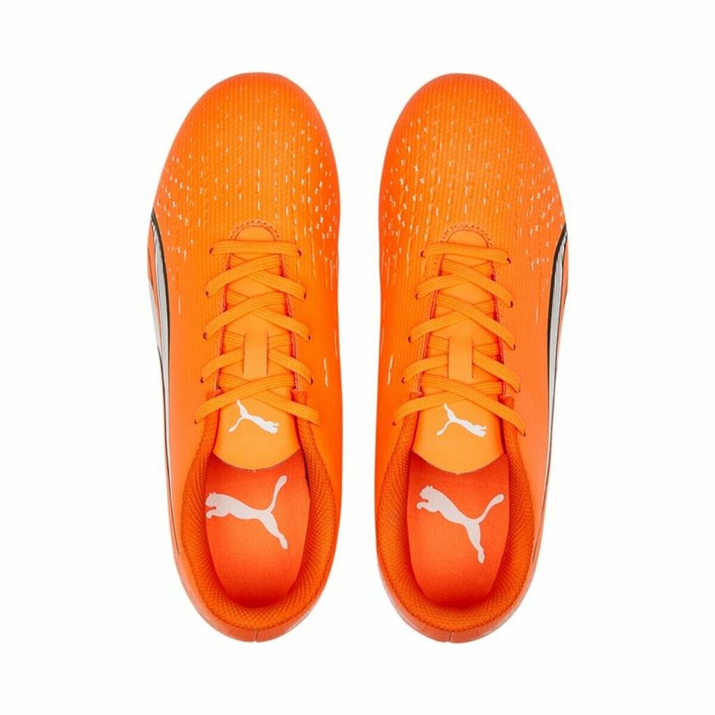 Futbola apavi bērniem Puma Ultra Play FG/AG Junior, 38, oranža cena un informācija | Futbola apavi | 220.lv
