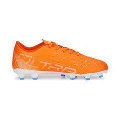 Futbola apavi bērniem Puma Ultra Play FG/AG Junior, 38, oranža cena un informācija | Futbola apavi | 220.lv